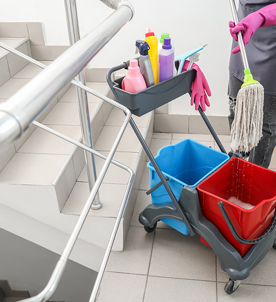 Treppenhausreinigung – professionelle Reinigung von Treppen und Gemeinschaftsbereichen
